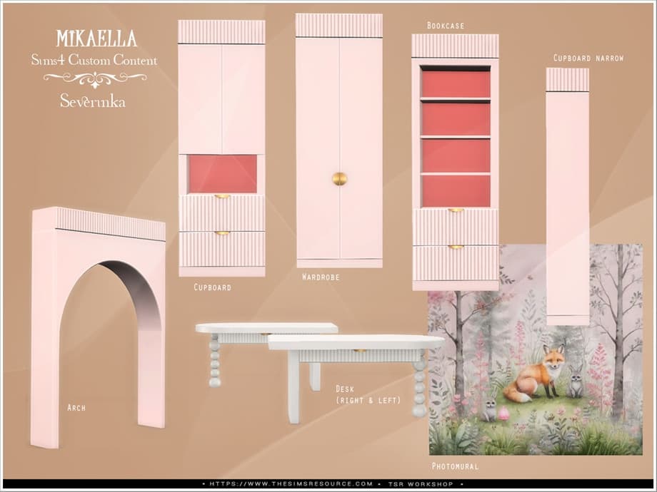 Галерея мода Детская комната Mikaella kids room #2